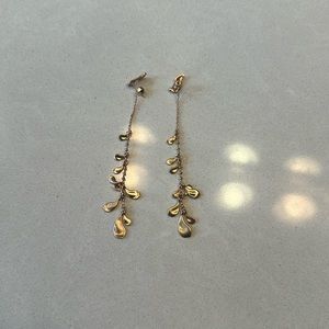 Kendra Scott Rose gold drop earrings